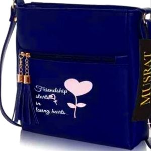 Women's Blue Shoulder Bag